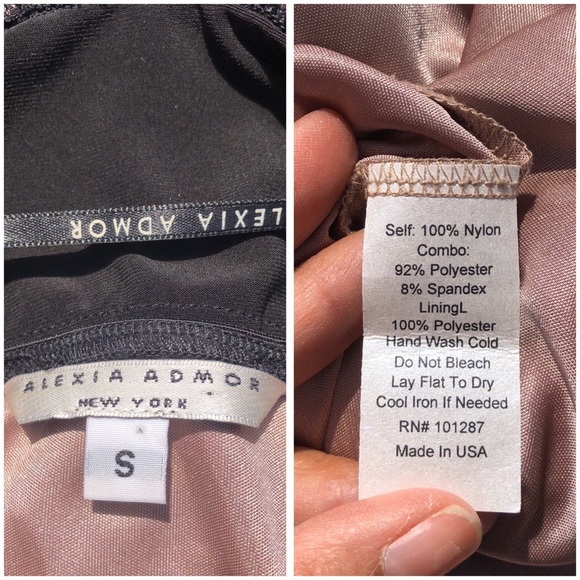 Alexia Admor Black Lace Cocktail Dress, EUC - Picture 10 of 10